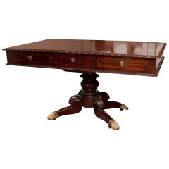 Federal Partners' Desk in Mahogany, Philadelphia, circa 1820