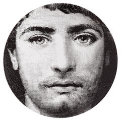 Piero Fornasetti Tema e Variazioni Porcelain Plate 333