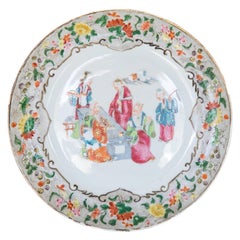 Chinese Rose Mandarin Plate