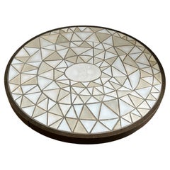 Circular ceramic coffee table by Roger Capron, 1960's