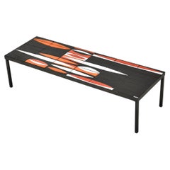 Coffee Table "Navette" by Roger Capron, 1950s