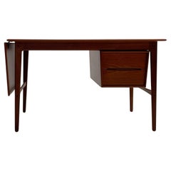 Danish Modern Teak Desk with drop-leaf by Aksel Boll Jensen