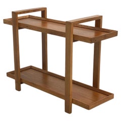 Console Table in Oak by René Gabriel, 1940