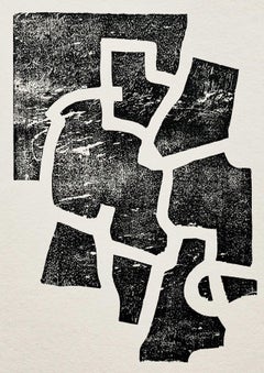 Chillida, Composition, Derrière le miroir (after)