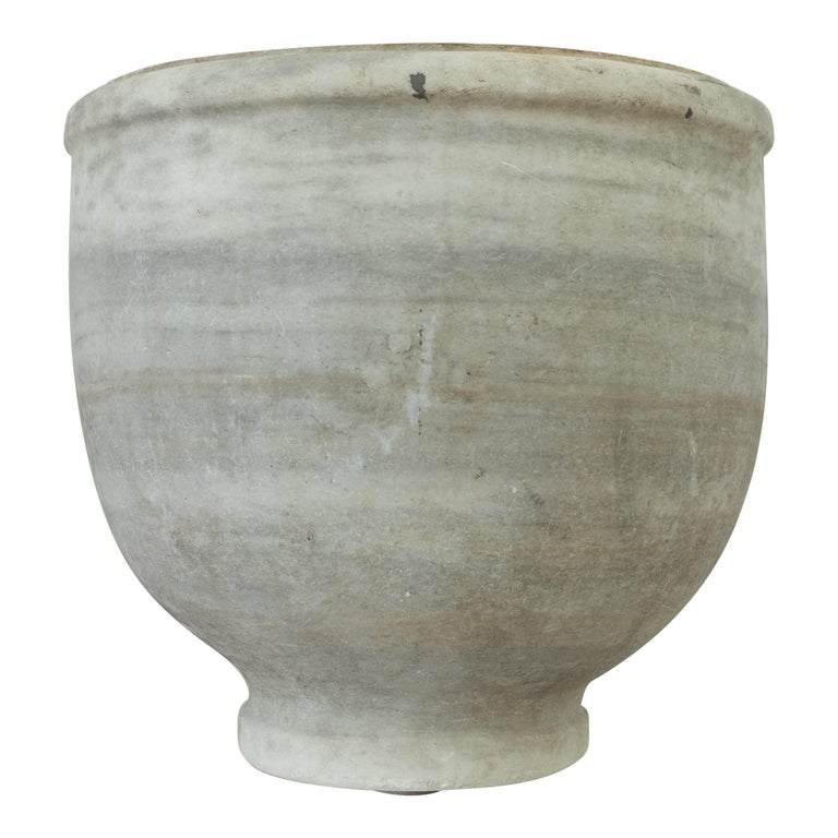 Marble vase, 1850s