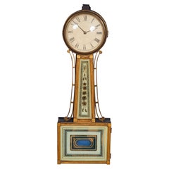 Federal Giltwood Banjo Clock