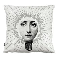 Fornasetti Cushion Abbaglio from the Series Tema e Variazioni Cotton