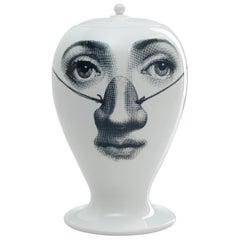 Fornasetti Vase Burlone Black/White