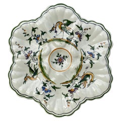 French Faience Oyster Plate Moustiers Style, circa 1940