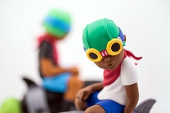 Hebru Brantley Flyboy ( jouet d'art de Hebru Brantley) 