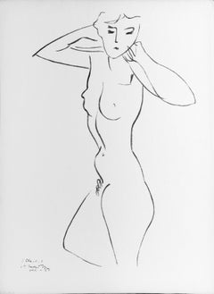 Matisse, Figure Study, Derrière le miroir (after)