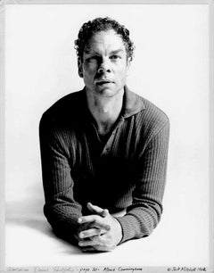 Ritratto in studio del ballerino/coreografo Merce Cunningham