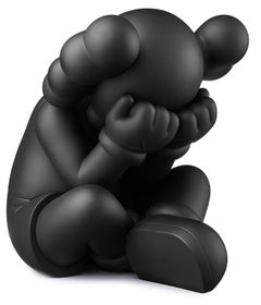 KAWS SEPARATED Companion (KAWS - Companion séparée noire) 