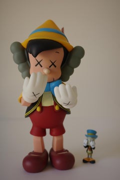 KAWS x Disney Pinocchio & Jiminy Cricket