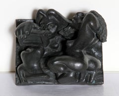 Modern Erotic, Bronze Table Sculpture by Lee Stoliar