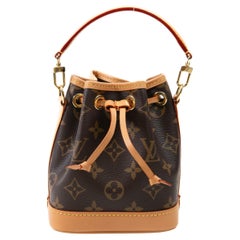 Louis Vuitton  Brown  Monogram Canvas Nano Noe