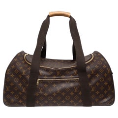 Louis Vuitton Brown Monogram Neo Eole 55 Duffle Roller Suitcase 