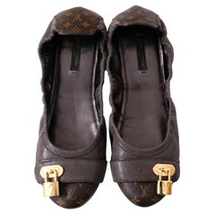 Louis Vuitton Lucky Monogram Ballet Flats