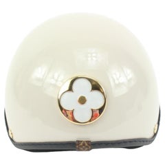 Louis Vuitton Neutral LV Fleur Logo Bicycle Helmet PM 62lk322s