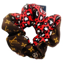 Louis Vuitton Silk Be Mindful Chouchou Monogram Scrunchie