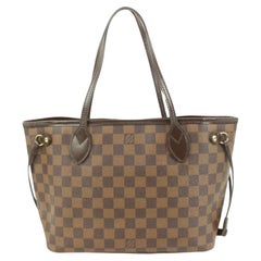 Louis Vuitton Small Damier Ebene Neverfull PM Tote Bag 41lk68