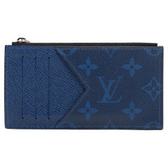 Louis Vuitton Taigarama Coin Card Holder Cobalt