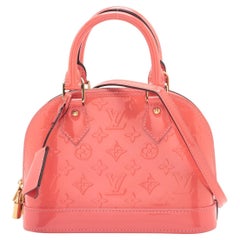 Louis Vuitton Vernis Alma BB Pink Peach