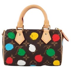 Louis Vuitton x Yayoi Kusama Nano Speedy Monogram Bag, 2023