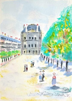 Au Musée du Louvre (Rue de Rivoli), Paris Capitale, Maurice Utrillo