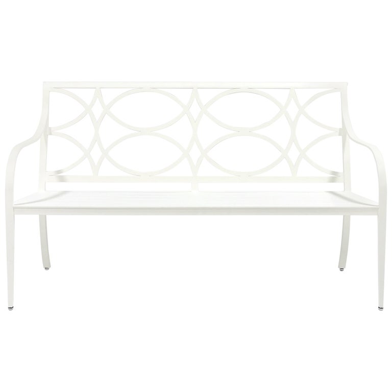 Virginia bench with Keswick back, new