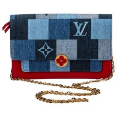 New in Box Louis Vuitton Denim Crossbody Bag