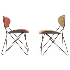 Pair of Raoul Guys 'Antony', Chairs Designed for Cite University, Paris , 1954