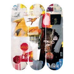 Robert Rauschenberg - OVERDRIVE. Skate Deck limitato Design moderno Pop americano