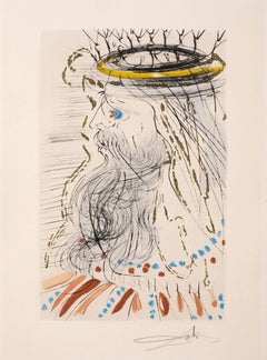 Salvador Dali "King Solomon” from Song of Songs of Solomon Suite