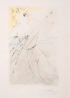 Salvador Dali "Thou art Fair, My Love, and Thy Breats..." from Song of Songs of 