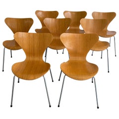 Series 7 Chairs by Arne Jacobsen for Fritz Hansen