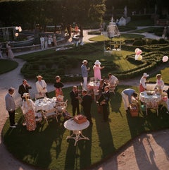 'Garden Party' 1970 Slim Aarons Limited Estate Edition