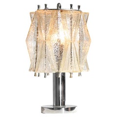 Table lamp in Murano polyhedral glass from the 60s