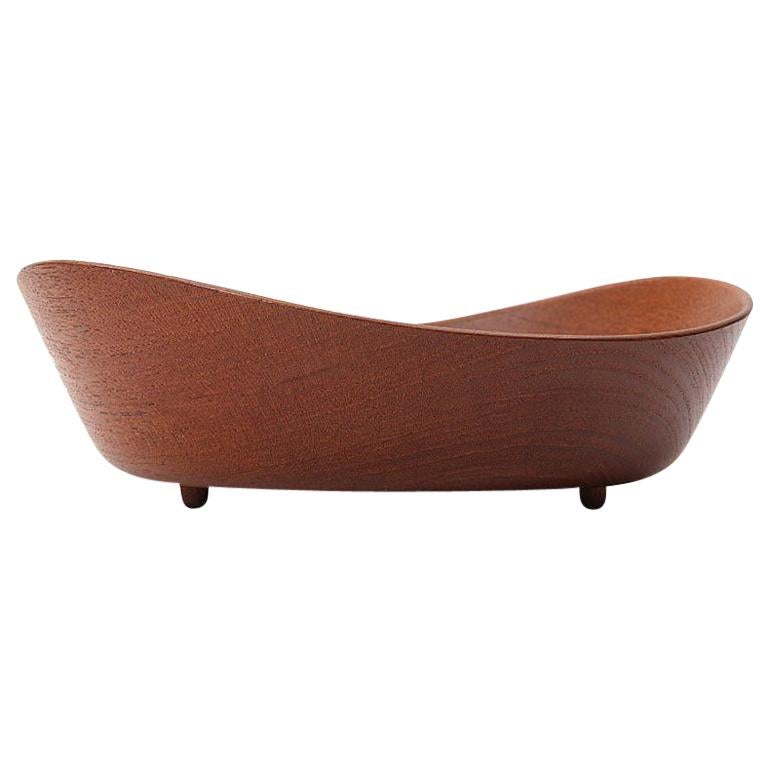 Teak Bowl for Kay Bojesen, 1950s, offered by WYETH