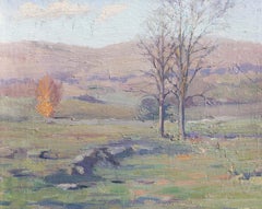 American Impressionist Landscape Painting Old Lyme School Early 20th Century