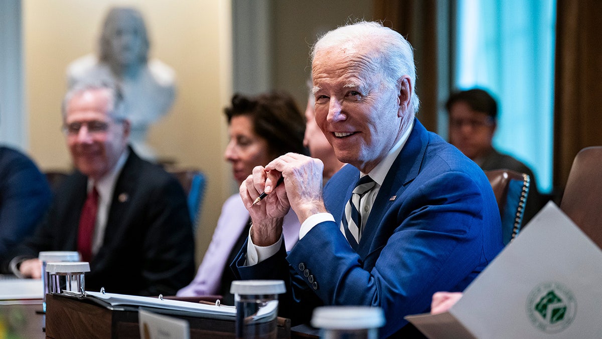 Biden meets with EU officials