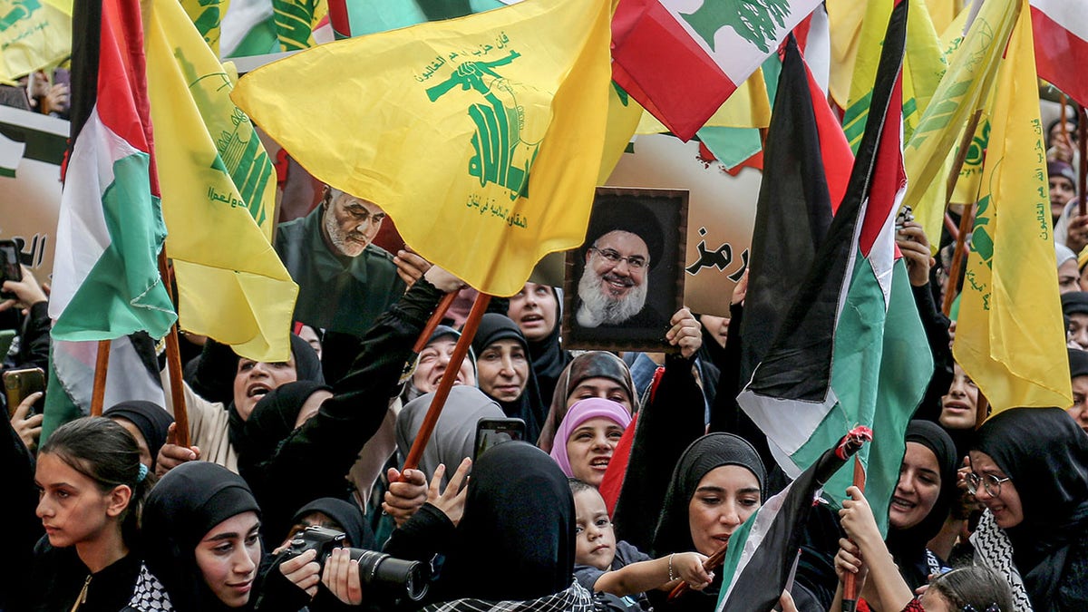 Rally in Beirut, Lebanon