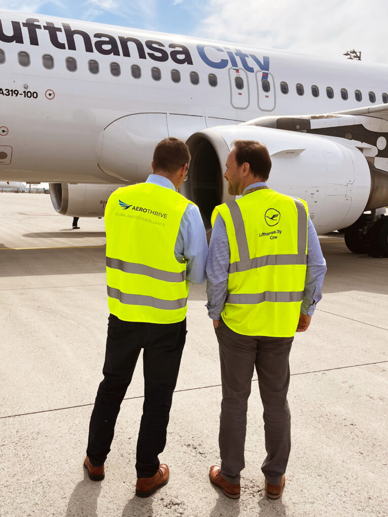 Lufthansa City SARPcheck Audit conducted by two senior AEROTHRIVE auditors