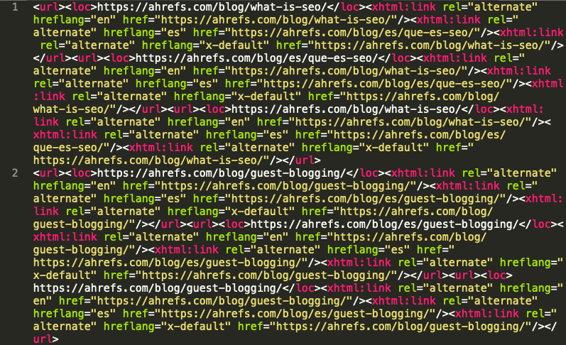 xml sitemap 2