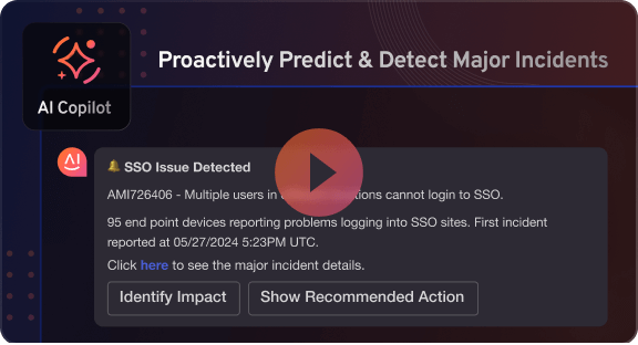 Agentic AI Copilot - Proactive Major Incident Prediction and Detection