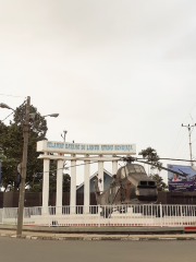 Monument of Heli Sikorsky CH-34 Choctaw