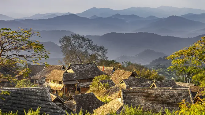 4_The Old Bulang Ethnicity Village of Wenji