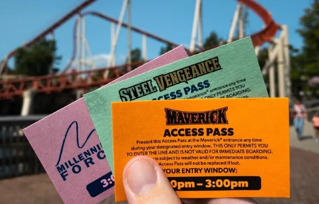 Cedar Point Steel Vengeance ticket