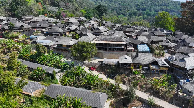 5_The Old Bulang Ethnicity Village of Wenji