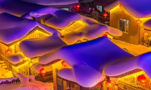 China's Snow Town